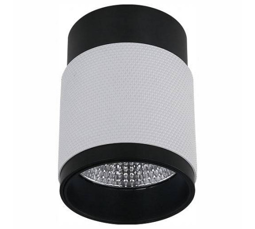 Накладной светильник iLedex Technical Delta 1955-10W-3000K-36 BK+WH