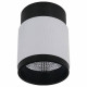 Накладной светильник iLedex Technical Delta 1955-10W-3000K-36 BK+WH