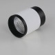 Накладной светильник iLedex Technical Delta 1955-10W-3000K-36 BK+WH