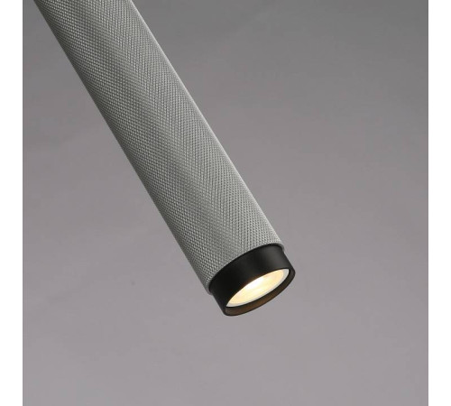 Подвесной светильник iLedex Delta 2366-1 BK+SL