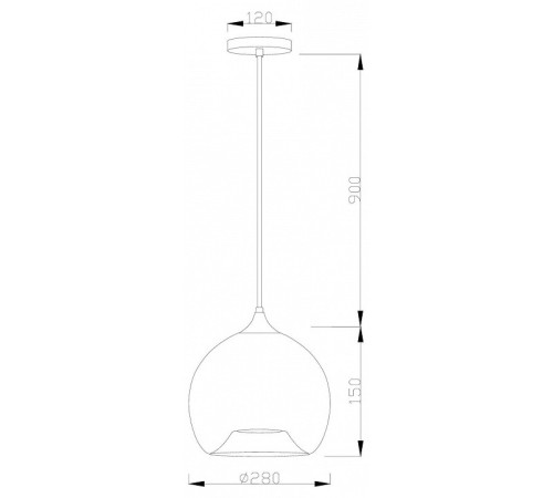 Подвесной светильник Moderli Laura V11530-1P
