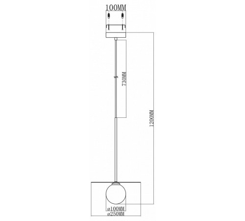 Подвесной светильник Moderli Scrumbel V11569-1P