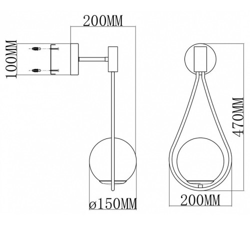 Бра Moderli Barocco V11574-1W