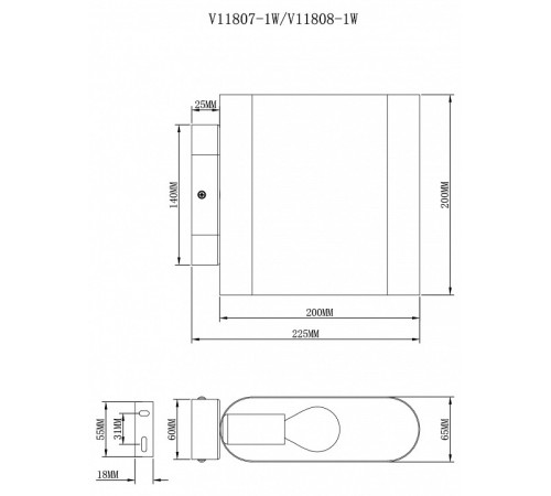 Бра Moderli Metalicana V11808-1W