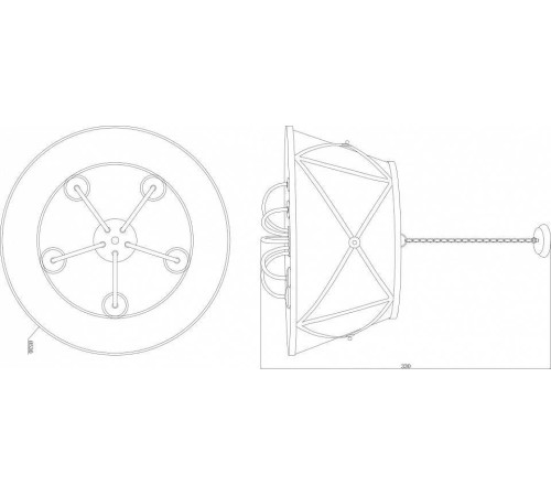 Подвесной светильник Moderli Berta V1260-5P