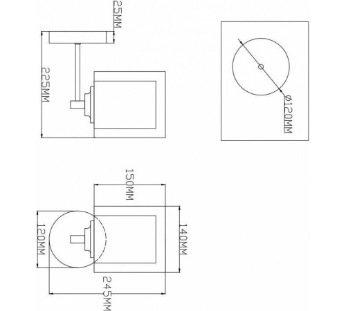 Бра Moderli Maximilian V2520-1W