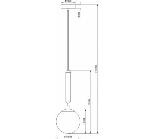 Подвесной светильник Moderli Host V2850-1P