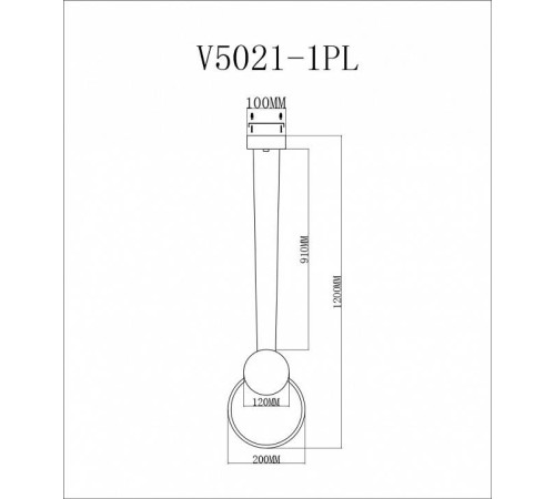 Подвесной светильник Moderli Store V5021-1PL