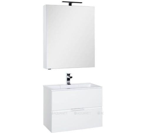Набор мебели для ванной Aquanet Алвита 70 белый 00184620