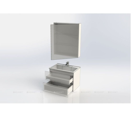 Набор мебели для ванной Aquanet Алвита 70 белый 00184620