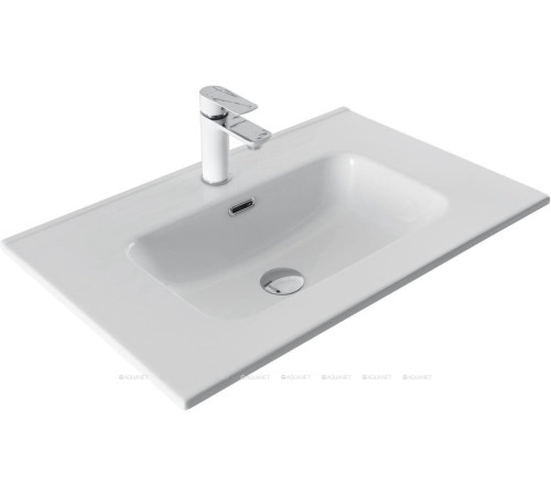 Набор мебели для ванной Aquanet Alvita New 70 2 ящика белый матовый 00306178