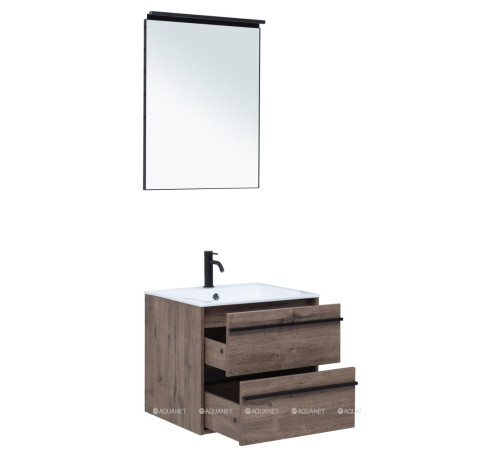 Набор мебели для ванной Aquanet Lino 60 Дуб Веллингтон 00271952