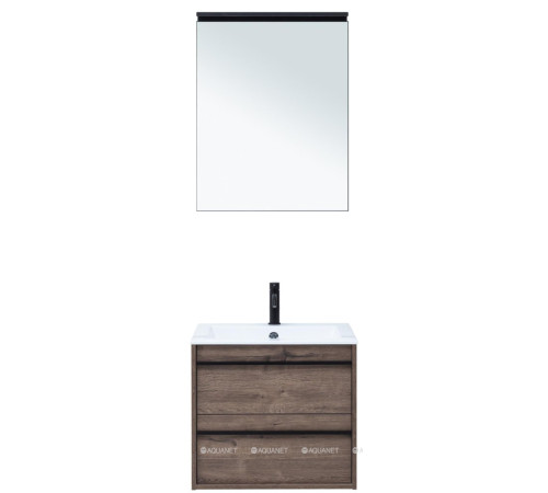 Набор мебели для ванной Aquanet Lino 60 Дуб Веллингтон 00271952