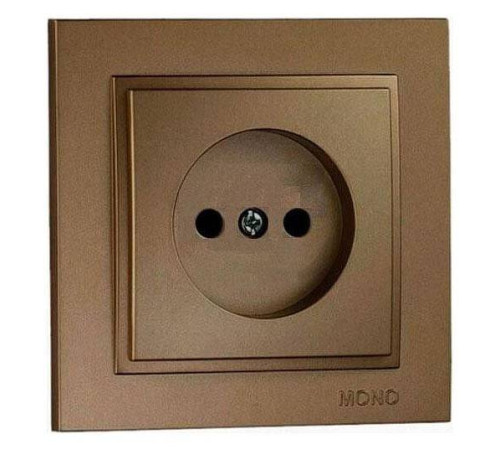 Розетка без заземления Mono Electric Despina 102-232322-116