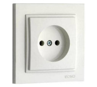 Розетка без заземления Mono Electric Despina 102-252522-116