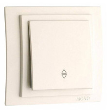 Выключатель проходной одноклавишный Mono Electric Larissa 103-010125-109