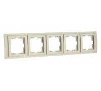 Рамка на 5 постов Mono Electric Larissa 103-171700-164