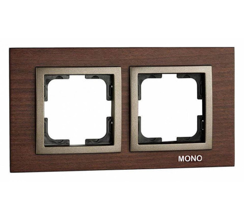 Рамка на 2 поста Mono Electric Style 107-510000-161