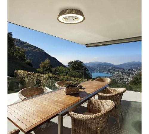 Светильник с вентилятором Mantra (люстры-вентиляторы) Polinesia 8228