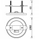 Основание Mantra Modular Light Florones 9358