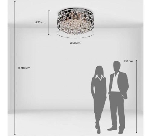 Потолочная люстра De City Бриз 25 111018507