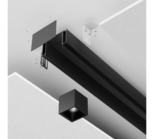 Профиль встраиваемый Maytoni ALM013EC ALM-11681-PL-B-2M