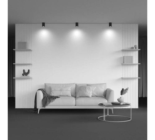 Накладной светильник Maytoni Atom C016CL-01B