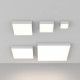 Потолочный светильник Maytoni Zon 45 Вт 4000 К квадратный белый C032CL-45W4K-SQ-W