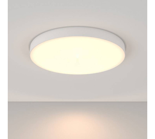 Накладной светильник Maytoni Zon LED 96 Вт 3000K белый круглый C032CL-L96W3K