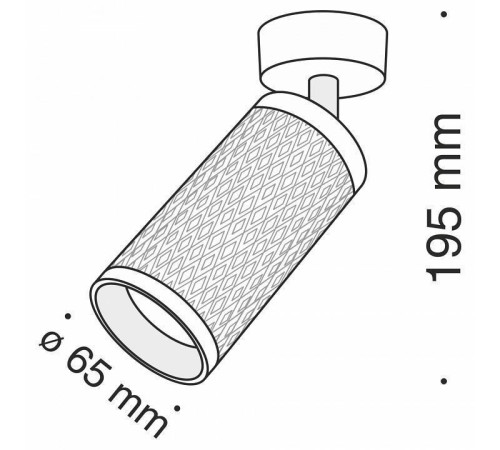 Спот Maytoni Focus Design C034CL-01G