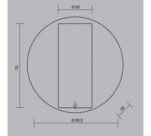 Бра Maytoni Twist C081WL-L3BBS3K