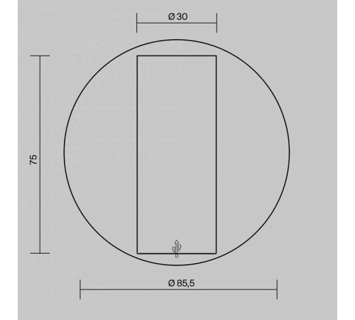 Бра Maytoni Twist C081WL-L3WBS3K