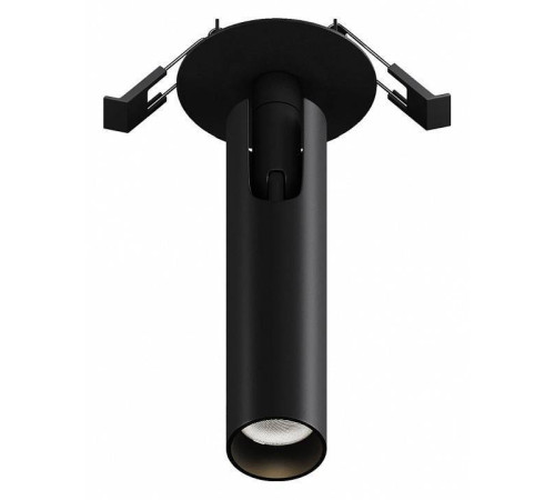 Встраиваемый светильник Maytoni Focus T 6 Вт 3000 K черный C141RS-L125-6W3K-B