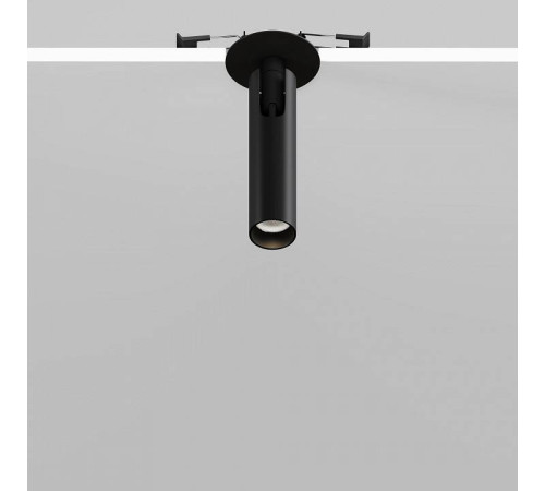 Встраиваемый светильник Maytoni Focus T 6 Вт 3000 K черный C141RS-L125-6W3K-B