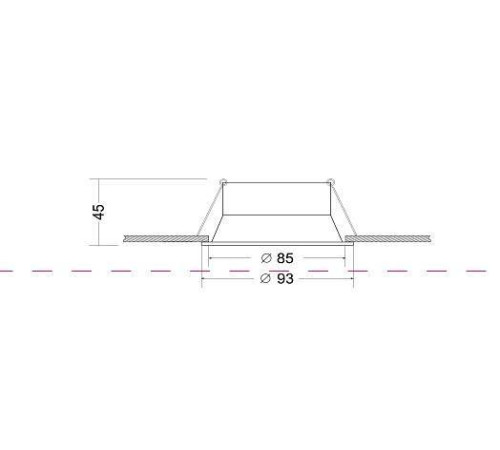 Встраиваемый светильник Maytoni Dot DL028-2-01W