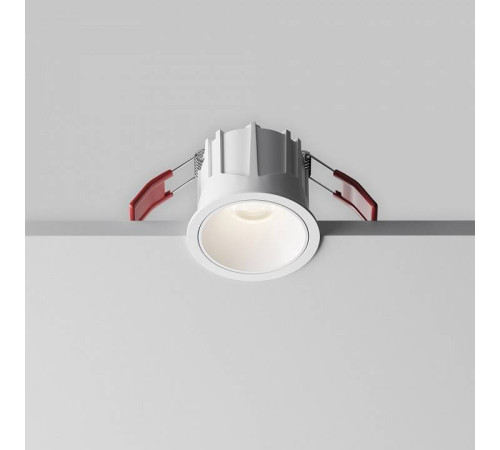 Встраиваемый светильник Maytoni Alfa LED DL043-01-10W4K-RD-W-1