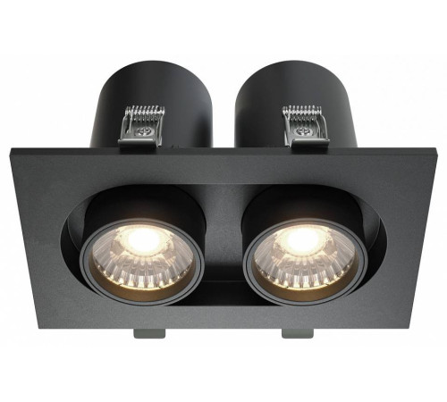 Встраиваемый светильник на штанге Maytoni Hidden DL045-02-10W4K-B