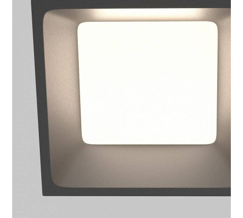 Встраиваемый светильник Maytoni Okno DL056-12W3-4-6K-B