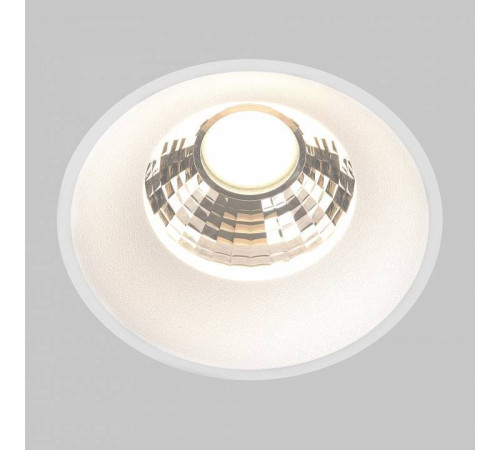 Встраиваемый светильник Maytoni Round DL058-12W3K-TRS-W