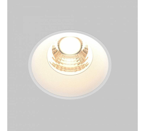 Встраиваемый светильник Maytoni Round DL058-7W3K-TRS-W