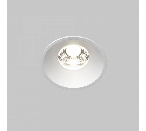 Встраиваемый светильник Maytoni Round DL058-7W4K-W