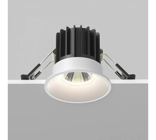 Встраиваемый светильник Maytoni Round DL058-7W4K-W