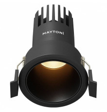 Встраиваемый светильник Maytoni Dip DL116-10W-2.7K-B