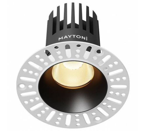 Встраиваемый светильник Maytoni Dip DL121-15W-2.7K-TRS-B