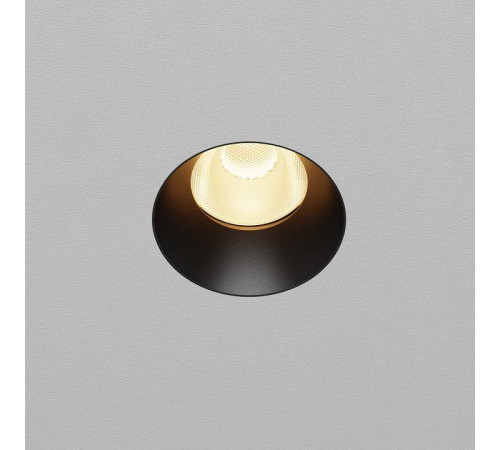 Встраиваемый светильник Maytoni Dip DL121-15W-2.7K-TRS-B