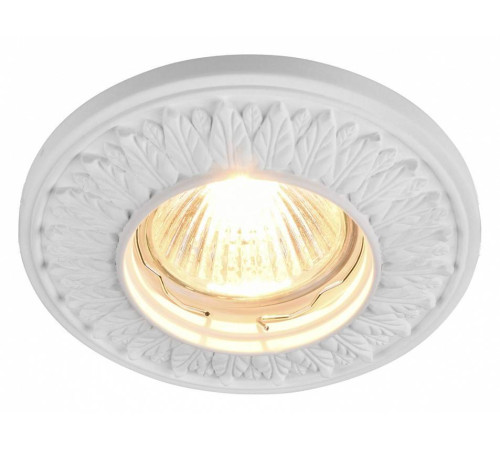 Встраиваемый светильник Maytoni Gyps Classic DL280-1-01-W