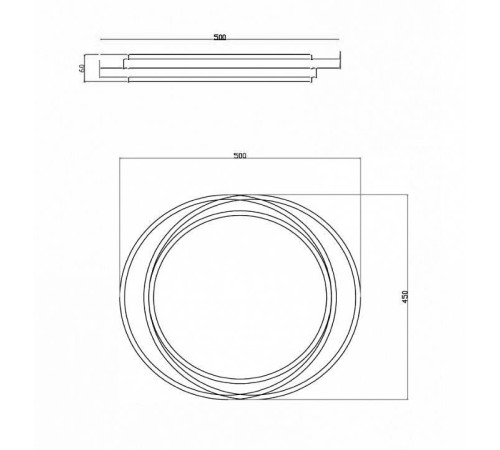 Накладной светильник Freya Lisoa FR10031CL-L98B