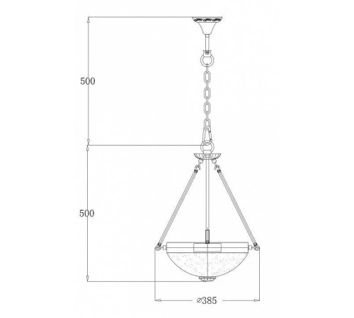 Подвесной светильник Freya Herbert FR2012-PL-03-BZ