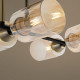 Люстра на штанге Freya Glow 6 ламп FR5129PL-06B