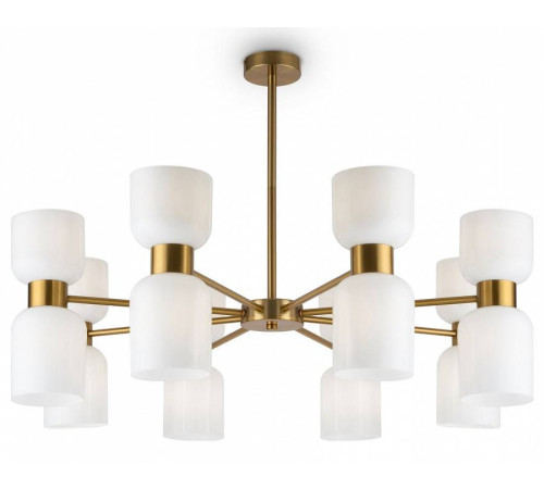 Люстра на штанге Freya Savia 16 ламп FR5203PL-16BS